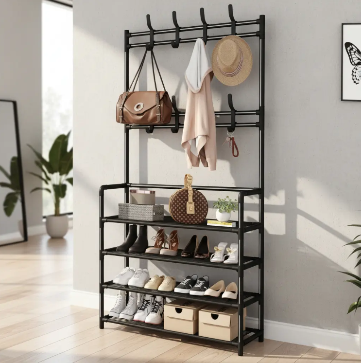 Organizador zapatero perchero de 5 niveles | Organiza Homme